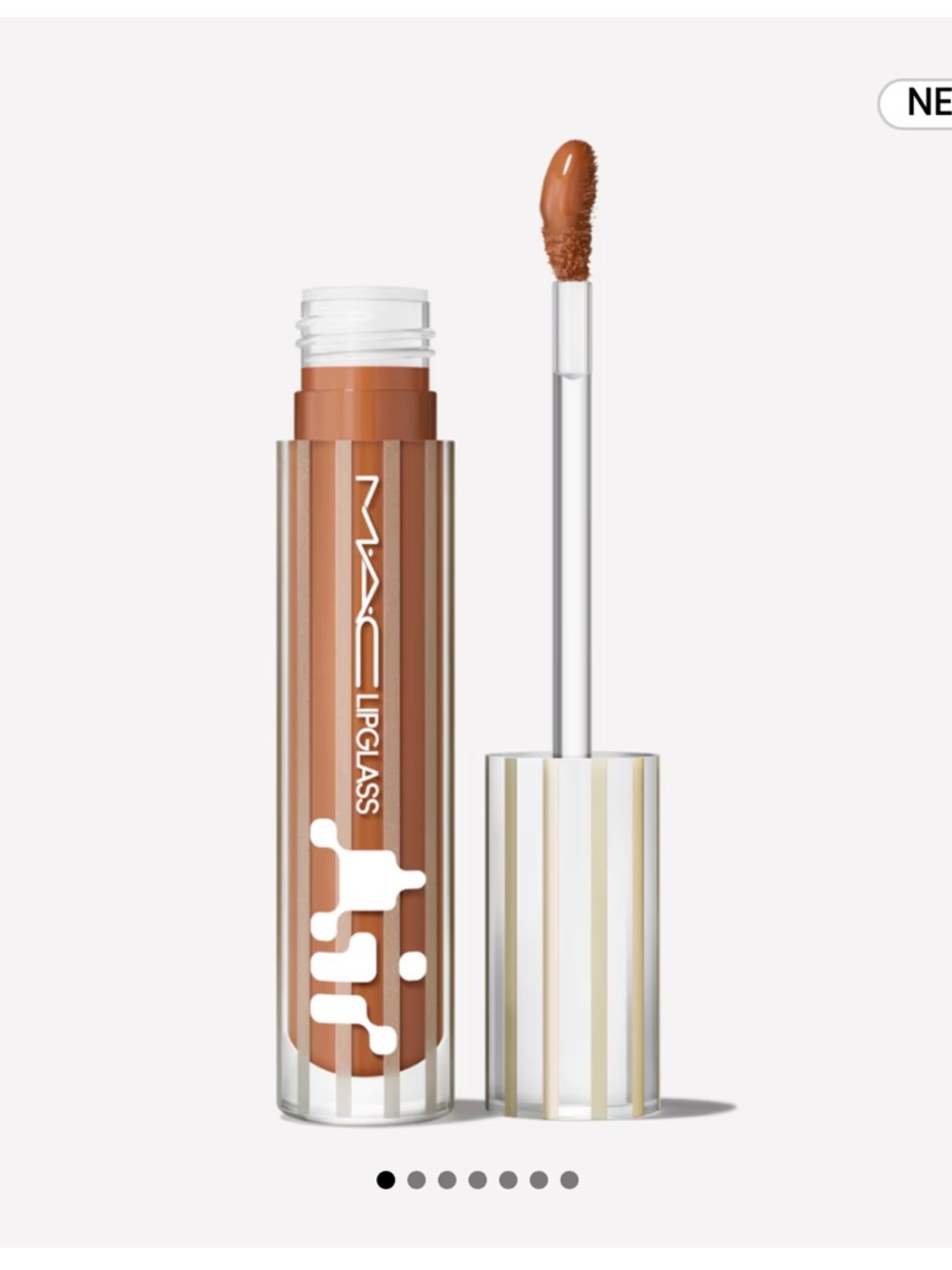 MAC Cosmetics Lipglass Air Non-Sticky Gloss — Instinct